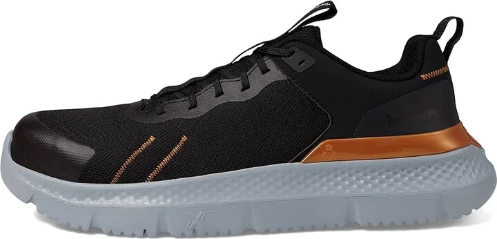 Timberland PRO Setra Composite Safety Toe Men's Shoes Black/Grey/Copper : 15 D - Medium, Textile - Image 6