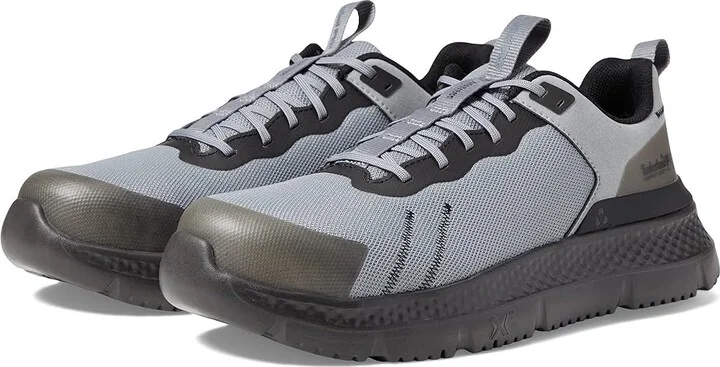 Timberland PRO Setra Composite Safety Toe Men's Shoes Grey/Black : 10 D - Medium, Textile