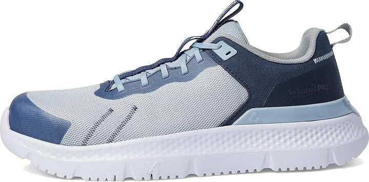 Timberland PRO Setra Composite Safety Toe Men's Shoes Grey/Navy : 10 D - Medium, Textile - Image 6