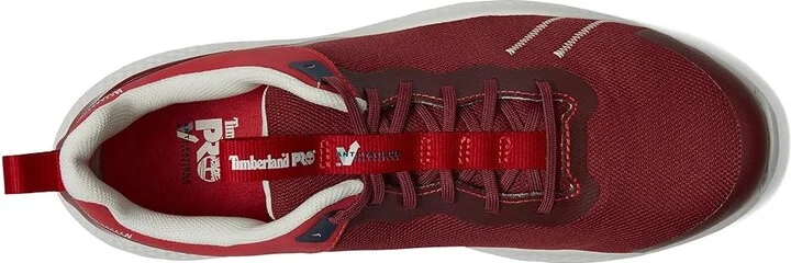 Timberland PRO Setra Composite Safety Toe Men's Shoes Maroon/Navy : 7.5 D - Medium, Textile - Image 2