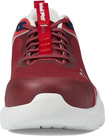 Timberland PRO Setra Composite Safety Toe Men's Shoes Maroon/Navy : 7.5 D - Medium, Textile - Image 5