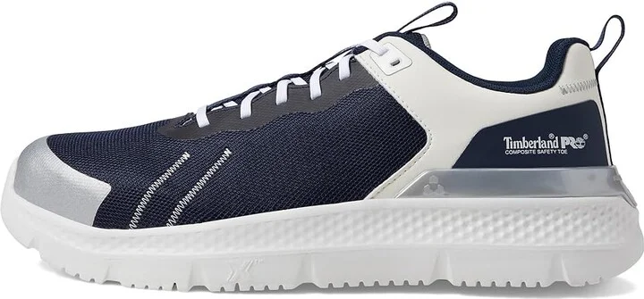 Timberland PRO Setra Composite Safety Toe Men's Shoes Navy/Silver : 11 D - Medium, Textile - Image 6