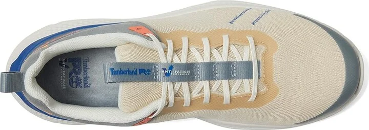 Timberland PRO Setra Composite Safety Toe Men's Shoes Tan/Blue : 10 D - Medium, Textile - Image 2