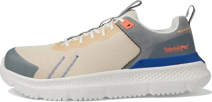 Timberland PRO Setra Composite Safety Toe Men's Shoes Tan/Blue : 10 D - Medium, Textile - Image 6