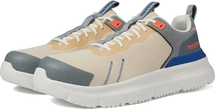 Timberland PRO Setra Composite Safety Toe Men's Shoes Tan/Blue : 10 D - Medium, Textile