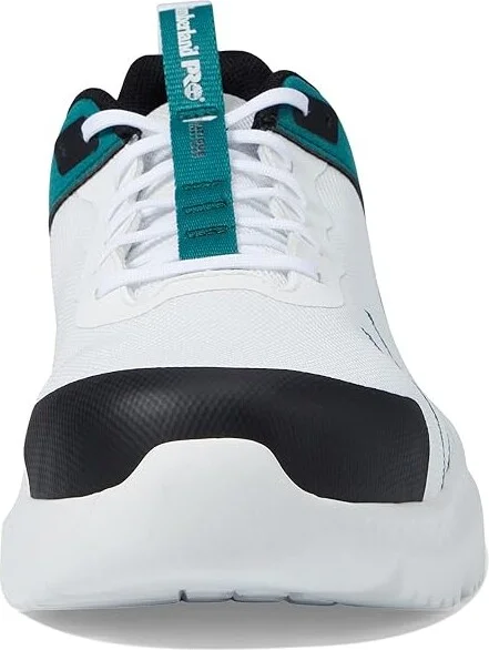 Timberland PRO Setra Composite Safety Toe Men's Shoes White/Emerald : 10 D - Medium, Textile - Image 5