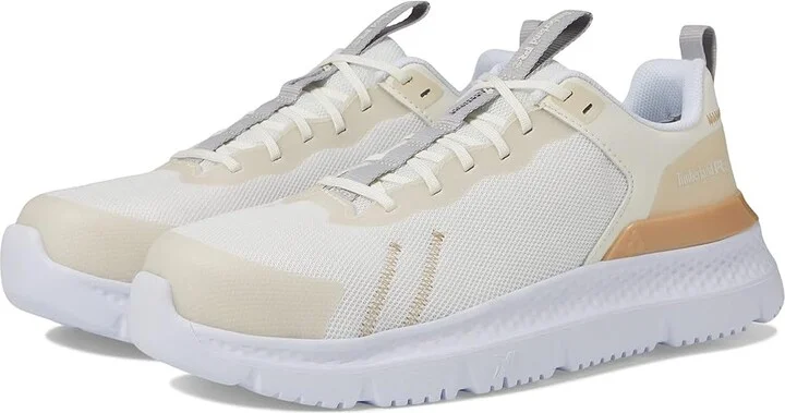 Timberland PRO Setra Composite Safety Toe Women's Shoes Tan/Champagne : 6 C - Medium, Textile
