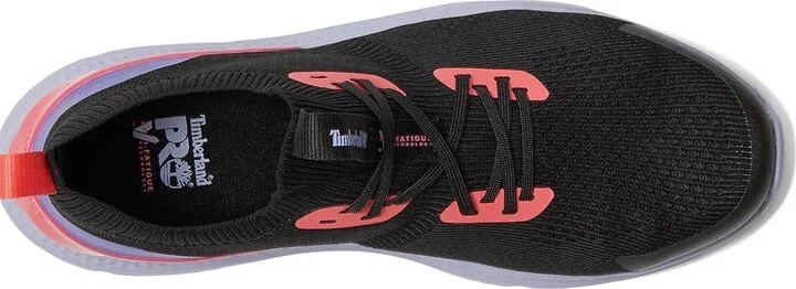 Timberland PRO Setra Knit Composite Safety Toe Women's Shoes Black/Pink : 5.5 B - Medium - Image 2