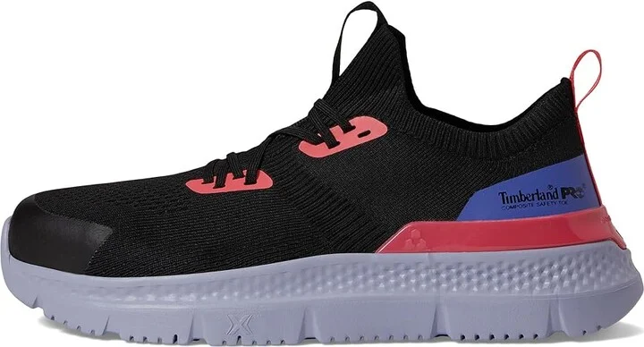 Timberland PRO Setra Knit Composite Safety Toe Women's Shoes Black/Pink : 5.5 B - Medium - Image 6
