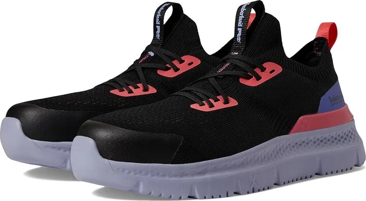 Timberland PRO Setra Knit Composite Safety Toe Women's Shoes Black/Pink : 5.5 B - Medium