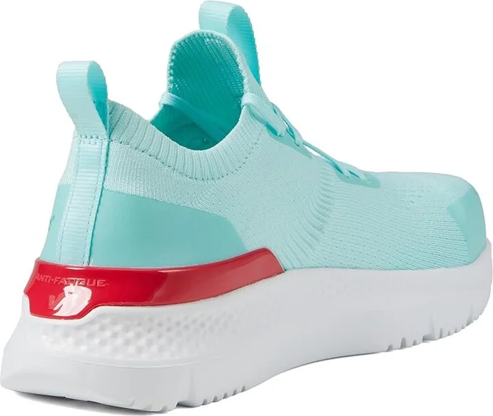 Timberland PRO Setra Knit Composite Safety Toe Women's Shoes Seafoam/Red : 5.5 B - Medium - Image 4