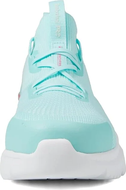 Timberland PRO Setra Knit Composite Safety Toe Women's Shoes Seafoam/Red : 5.5 B - Medium - Image 5