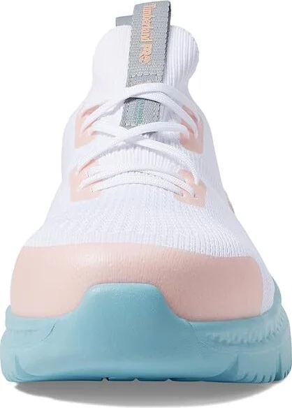 Timberland PRO Setra Knit Composite Safety Toe Women's Shoes White/Peach : 5.5 B - Medium - Image 5