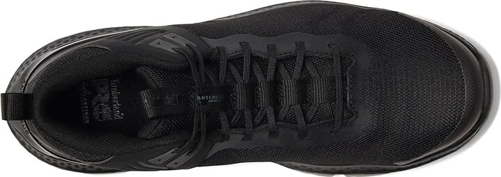 Timberland PRO Setra Mid Composite Safety Toe Men's Shoes Black-2024 NEW : Men's 3.5 - Women's 5 Wide, Textile - Image 2