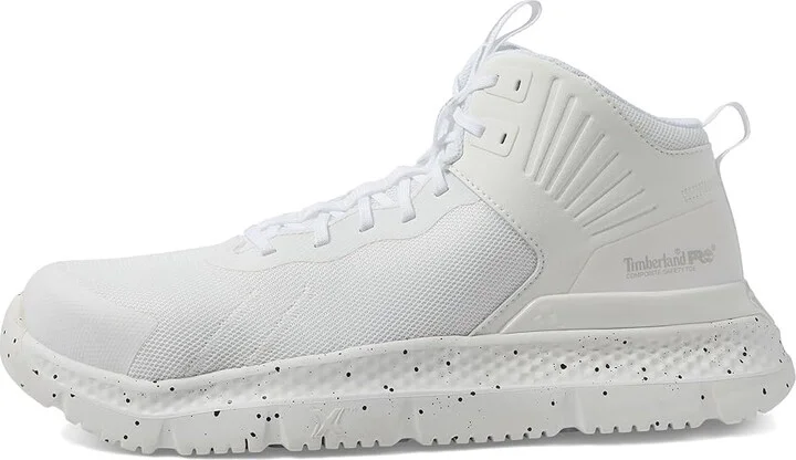 Timberland PRO Setra Mid Composite Safety Toe Men's Shoes White/White : Men's 14 - Women's 15.5 Medium, Textile - Image 5