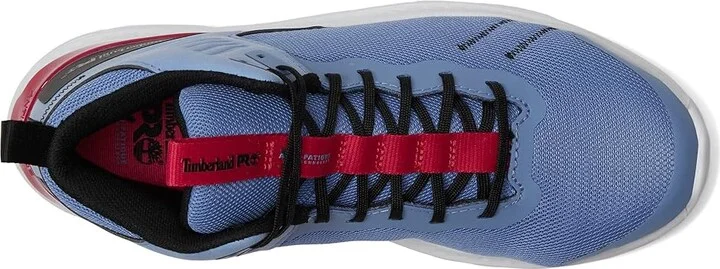 Timberland PRO Setra Mid Composite Safety Toe Women's Shoes Periwinkle/Pink : 5.5 C - Medium, Textile - Image 2