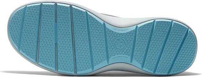 Timberland PRO Solace Soft Toe Slip-On Women's Shoes Grey/Blue : 5 M, Rubber - Image 3