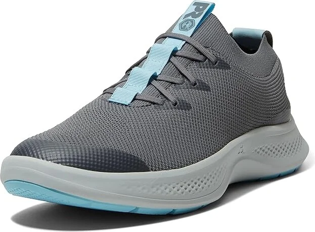 Timberland PRO Solace Soft Toe Slip-On Women's Shoes Grey/Blue : 5 M, Rubber