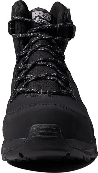 Timberland PRO Switchback 6 Composite Safety Toe Puncture Resistant Waterproof Men's Shoes Black1 : 8 E - Wide, Leather - Image 2
