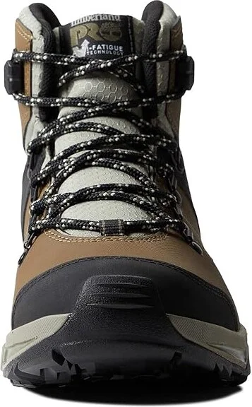 Timberland PRO Switchback Soft Toe Waterproof Men's Shoes Brown/Green : 10 D - Medium, Leather - Image 2