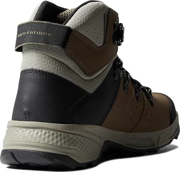 Timberland PRO Switchback Soft Toe Waterproof Men's Shoes Brown/Green : 10 D - Medium, Leather - Image 4