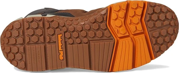 Timberland PRO Tempe Alloy Safety Toe Waterproof Men's Work Boots Medium Brown : 15 E - Wide, Leather - Image 3
