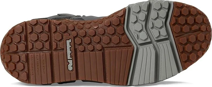 Timberland PRO Tempe Alloy Safety Toe Waterproof Men's Work Boots Medium Grey : 7.5 E - Wide, Leather - Image 3