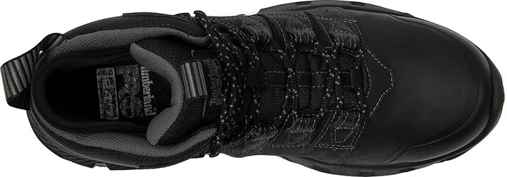 Timberland PRO Tempe Soft Toe Waterproof Men's Work Boots Black : 12 D - Medium, Leather - Image 2