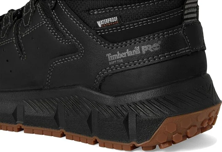 Timberland PRO Tempe Soft Toe Waterproof Men's Work Boots Black : 12 D - Medium, Leather - Image 7