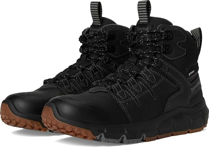 Timberland PRO Tempe Soft Toe Waterproof Men's Work Boots Black : 12 D - Medium, Leather