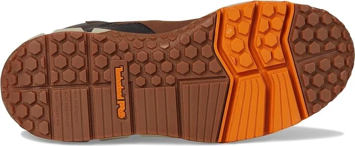 Timberland PRO Tempe Soft Toe Waterproof Men's Work Boots Medium Brown : 7.5 E - Wide, Leather - Image 3