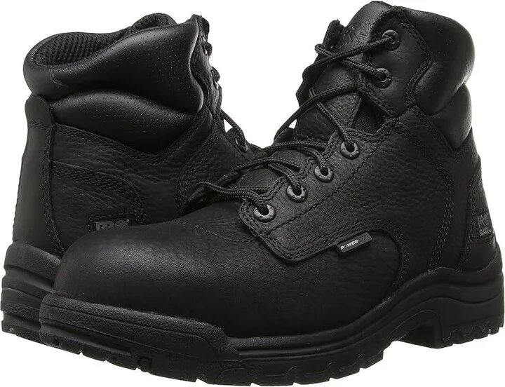 Timberland PRO Titan 6 Composite Safety Toe Men's Work Boots Black : 10 E - Wide, Leather
