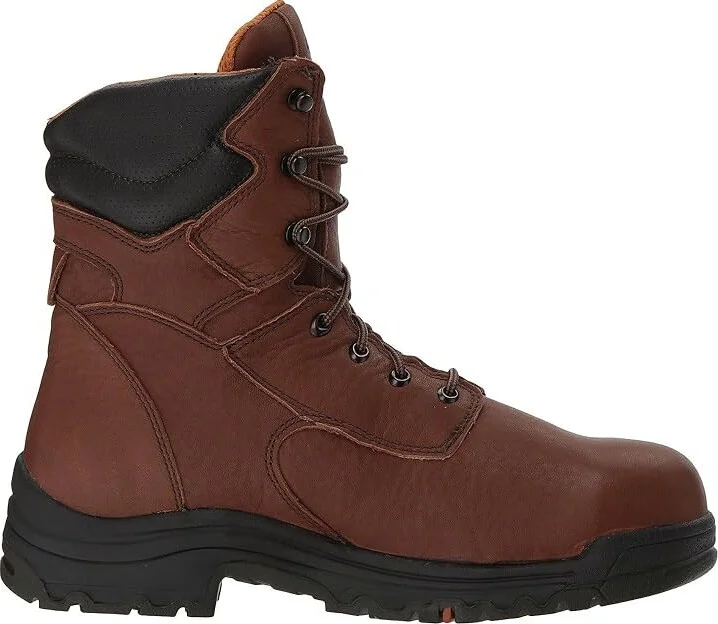Timberland PRO Titan 8 Alloy Safety Toe Waterproof Men's Work Lace-up Boots Cappuccino Brown : 12 E - Wide, Leather - Image 7