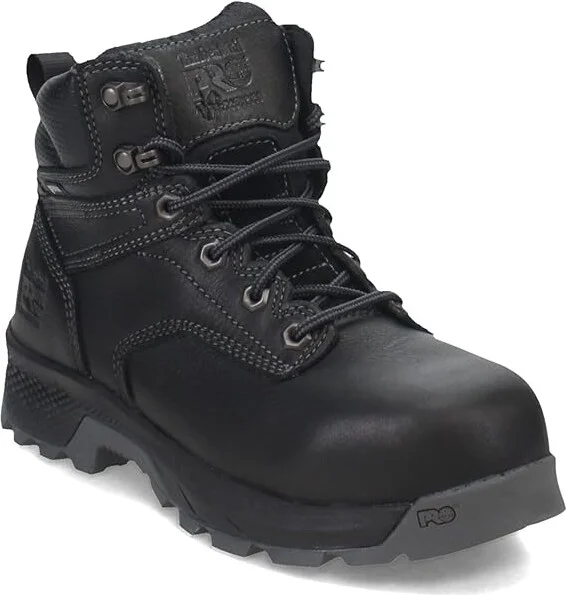 Timberland PRO TITAN EV 6 Composite Safety Toe Waterproof Women's Shoes Black : 8 D - Wide, Leather - Image 6