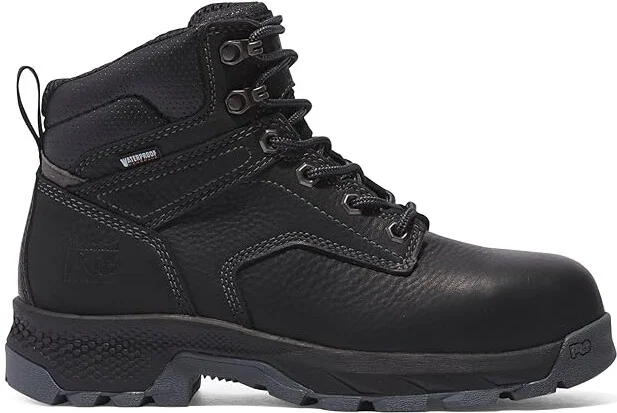 Timberland PRO TITAN EV 6 Composite Safety Toe Waterproof Women's Shoes Black : 8 D - Wide, Leather - Image 7