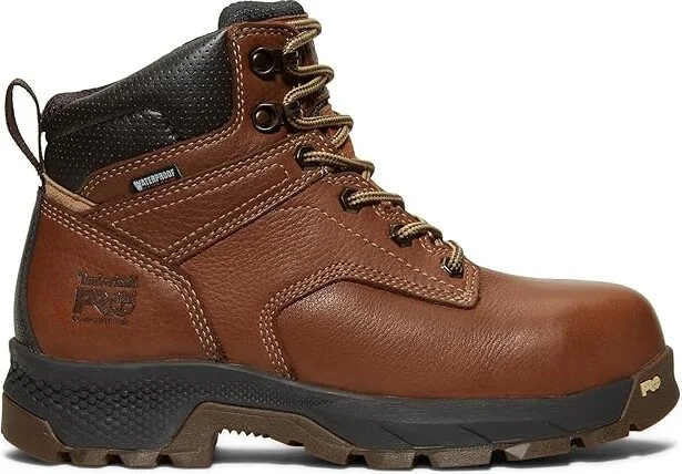 Timberland PRO TITAN EV 6 Composite Safety Toe Waterproof Women's Shoes Brown : 9 C - Medium, Leather - Image 7