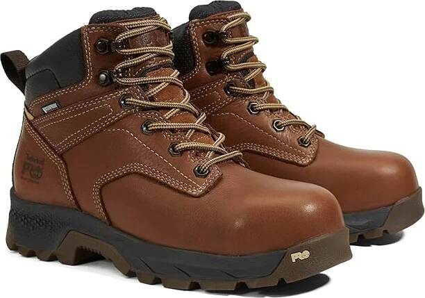 Timberland PRO TITAN EV 6 Composite Safety Toe Waterproof Women's Shoes Brown : 9 C - Medium, Leather