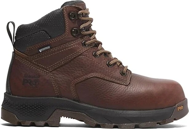 Timberland PRO TiTAN EV 6 Inch Composite Safety Toe Insulated Waterproof Women's Work Boots Coffee Tailgate Brown : 11 C - Medium, Leather - Image 7
