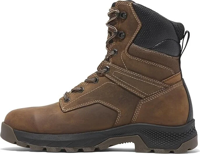 Timberland PRO TiTAN EV 8 Inch Soft Toe Waterproof Men's Work Boots Earth Bandit Brown : 11 D - Medium, Leather - Image 6