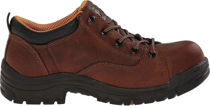 Timberland PRO Titan Oxford Alloy Safety Toe Women's Industrial Shoes Brown : 9 C - Medium, Leather - Image 7
