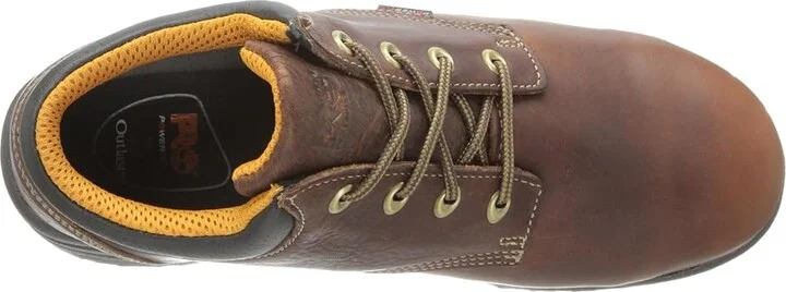 Timberland PRO TiTAN(r) Oxford Alloy Safety Toe Low Men's Industrial Shoes Haystack Brown : 13 D - Medium, Full Grain leather - Image 2