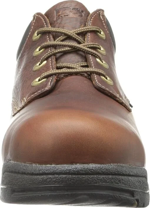 Timberland PRO TiTAN(r) Oxford Alloy Safety Toe Low Men's Industrial Shoes Haystack Brown : 13 D - Medium, Full Grain leather - Image 5