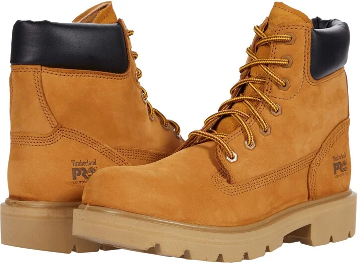 Timberland PRO Unisex Sawhorse 6" Composite Safety Toe Industrial Work Boot