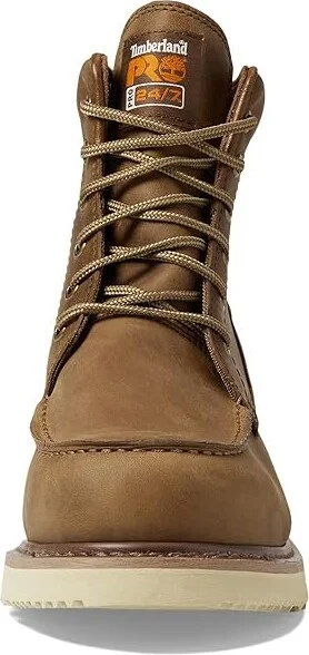 Timberland PRO Wedge 6 Soft Toe Men's Shoes Coconut 1 : 10.5 D - Medium, Leather - Image 2