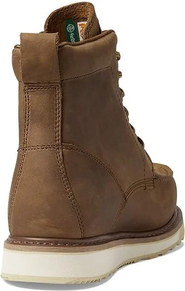 Timberland PRO Wedge 6 Soft Toe Men's Shoes Coconut 1 : 10.5 D - Medium, Leather - Image 4