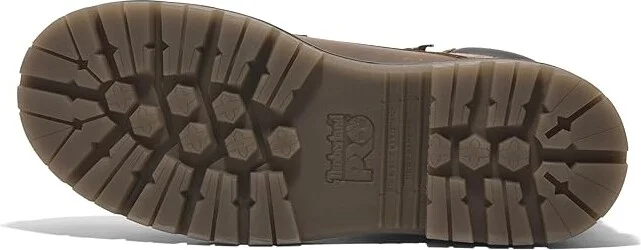 Timberland PRO Whitman 6 Inch Composite Safety Toe Waterproof Men's Work Boots Gaucho Brown : 12 D - Medium, Leather - Image 3
