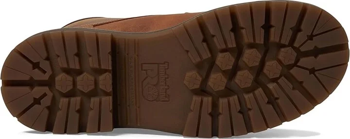 Timberland PRO Whitman 6 Inch Soft Toe Waterproof Men's Work Boots Copper Brown : 10.5 D - Medium, Leather - Image 3
