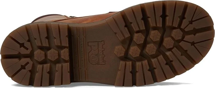 Timberland PRO Whitman 8 Inch Composite Safety Toe Waterproof Men's Work Boots Copper Brown : 12 D - Medium, Leather - Image 3