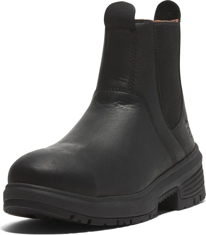 Timberland PRO Women's Birchline Chelsea Composite Safety Toe Static Dissipative Industrial Work Boot