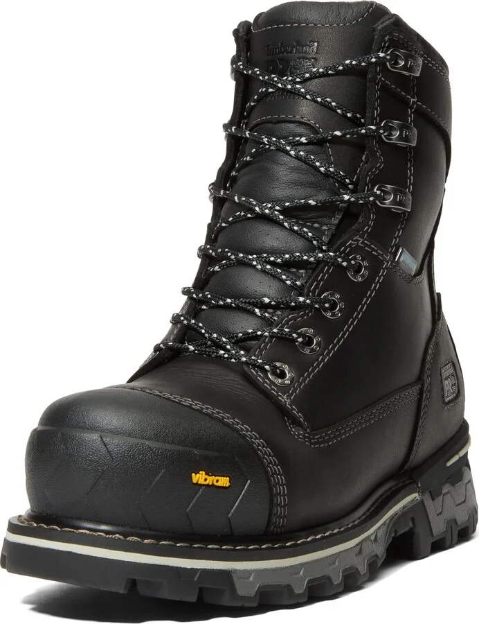 Timberland PRO Women's Boondock 8 Inch Composite Safety Toe Puncture Resistant Insulated Waterproof Industrial Work Boot